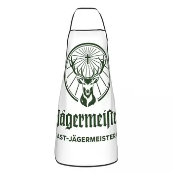 Jagermister 요리사 요리 베이킹 테이블, 방수 턱받이 주방 청소 피나포어, 남성 원예 앞치마