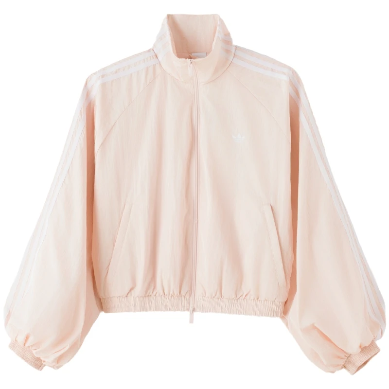 Adidas Trefoil Jacket Woven Jacket Stand Collar Casual Sports Top KY5046