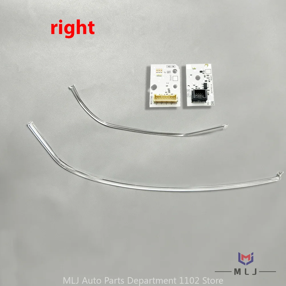 Für Audi A3 2017 2018 2019 High-Spec Scheinwerfer DRL Lichtleiterstreifen DRL-Röhrenleiste Weißlichtquelle Chip Angel Eye Board – Detail 3