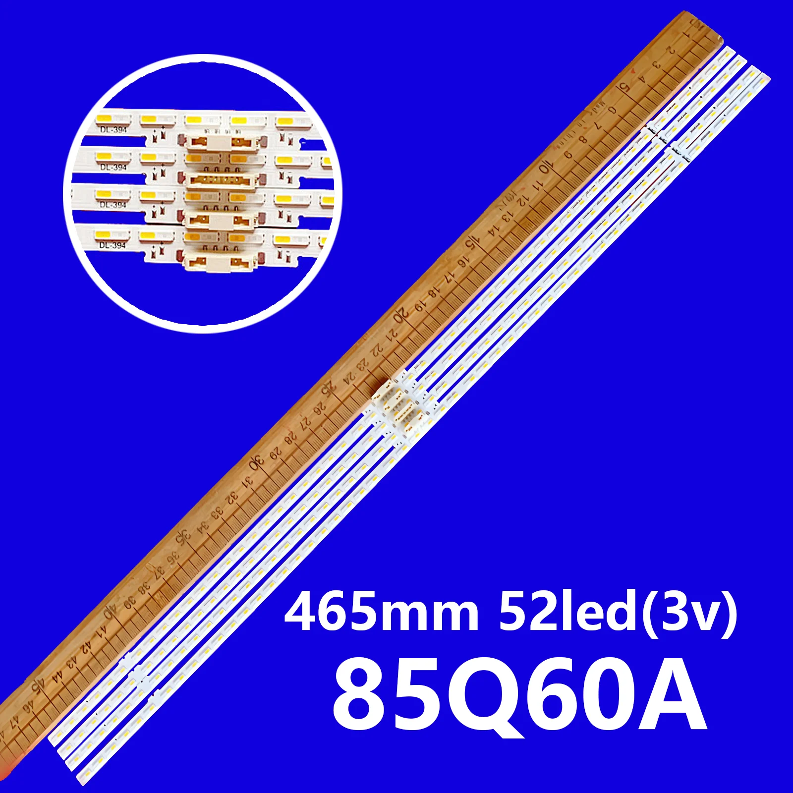 

4 шт. светодиодная лента для подсветки Samsung 85Q60A BN96-52583A QN85LS03AAF UN85AU800DF QN85Q70AAF S1A8-850SM0-R0