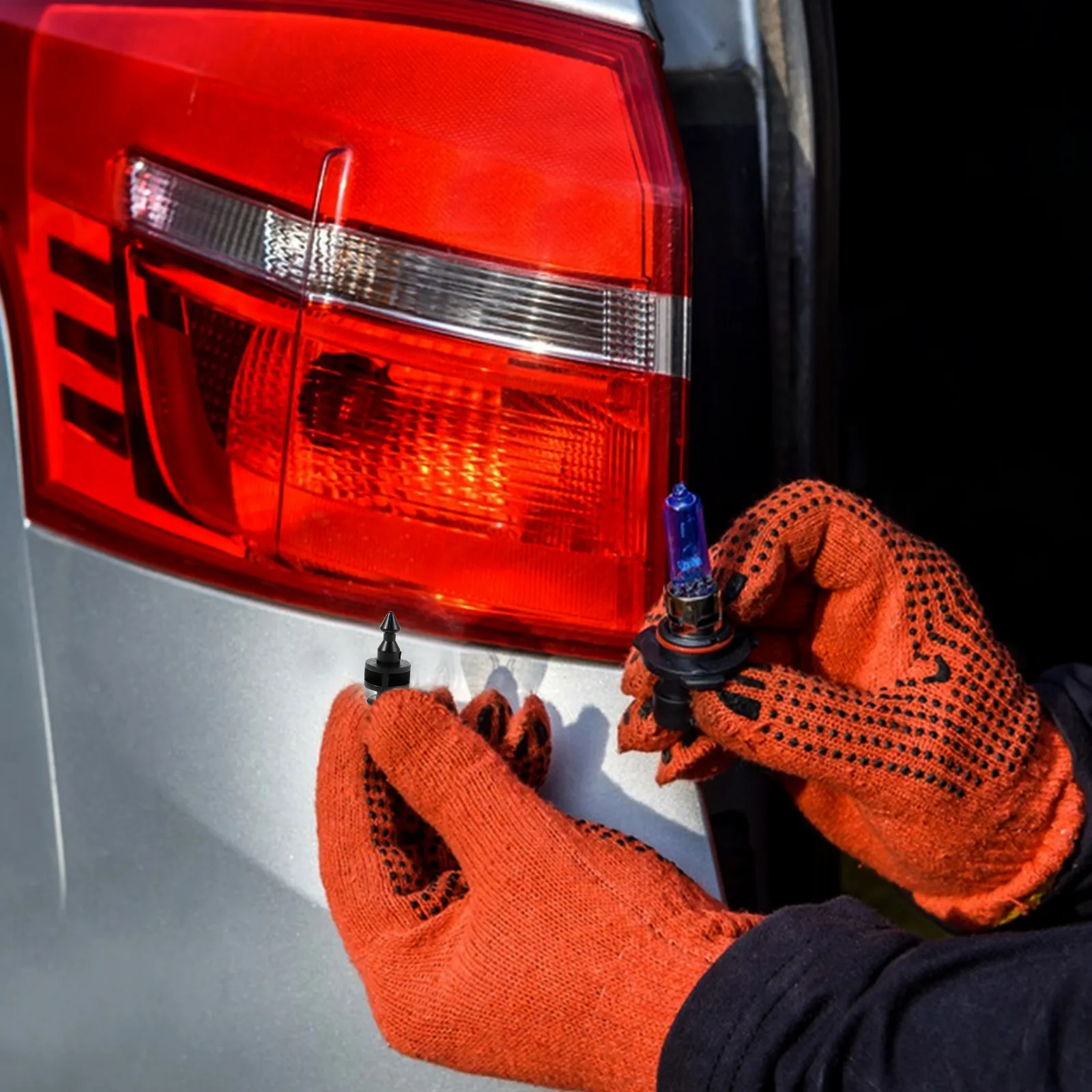50Pcs Tail Light Holder Clip Car Tail Lamp Securing Fastener Auto Rear Light Repair Part A0008208164 2e0945230