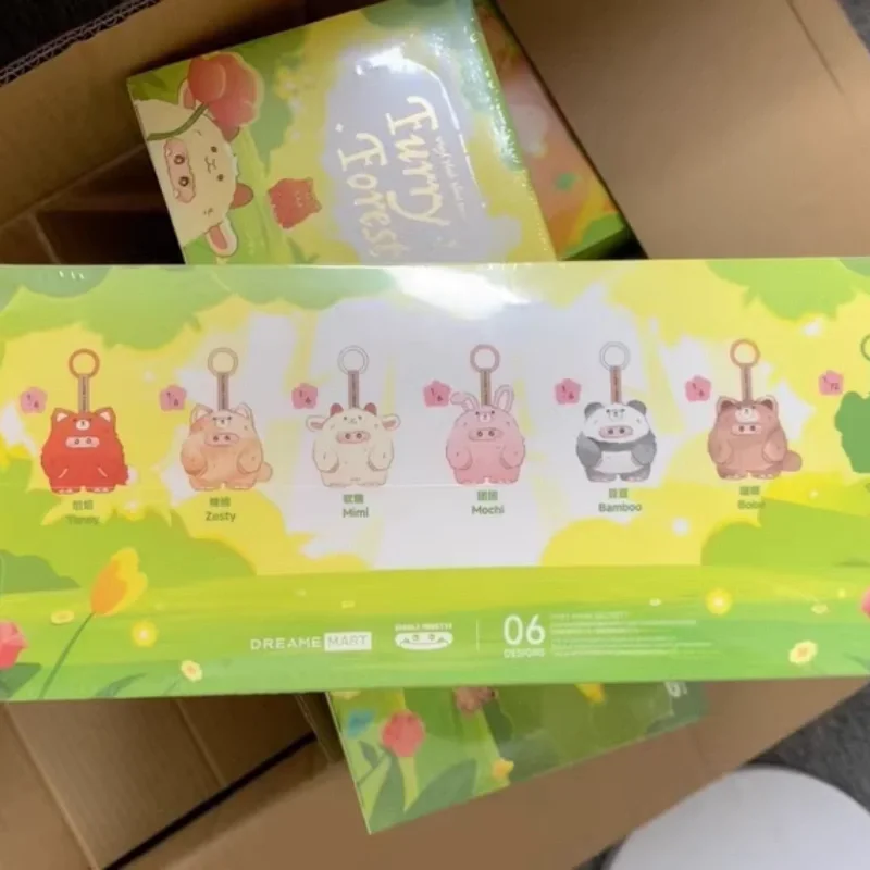 

Hot Genuine Furry Forest Series 2nd Generation Trendy Blind Box Toys Collectible Kawaii Dolls Room Ornament Mystery Boxes Gifts