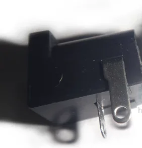 3-pin liquid crystal DC connector DC005 DC socket DC power plug Monitoring power female socket 5.5 - 2.1mm