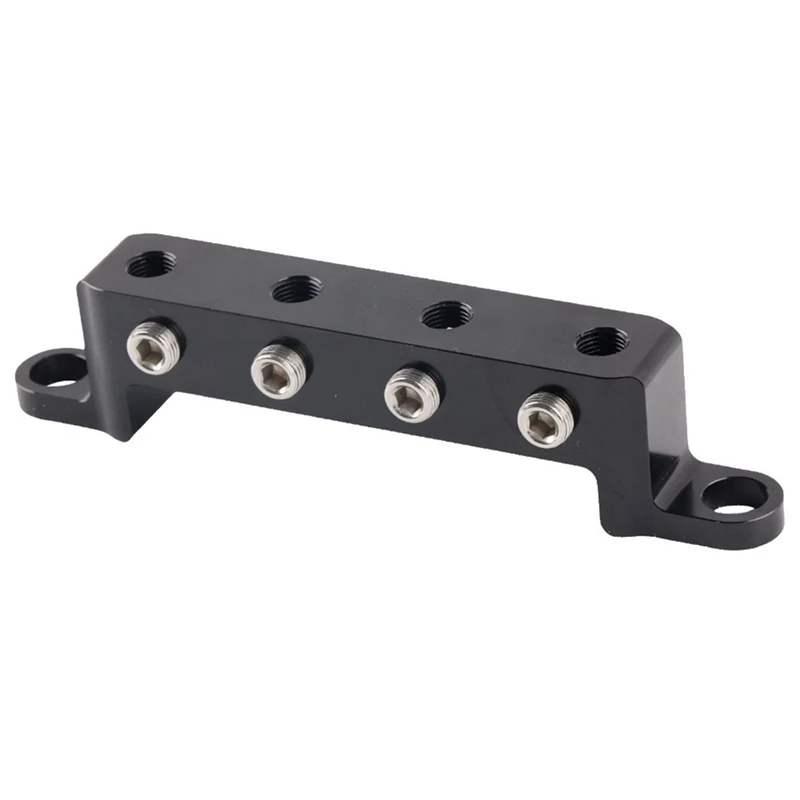 Super Sale Black Aluminum 4-Port Remote Sensor Block for Engine Compartment