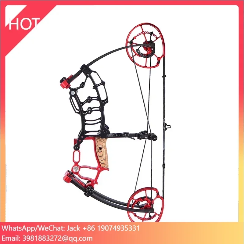 

40-65 lbs archery steel ball dual purpose composite bow composite bow triangle compound hunting bows