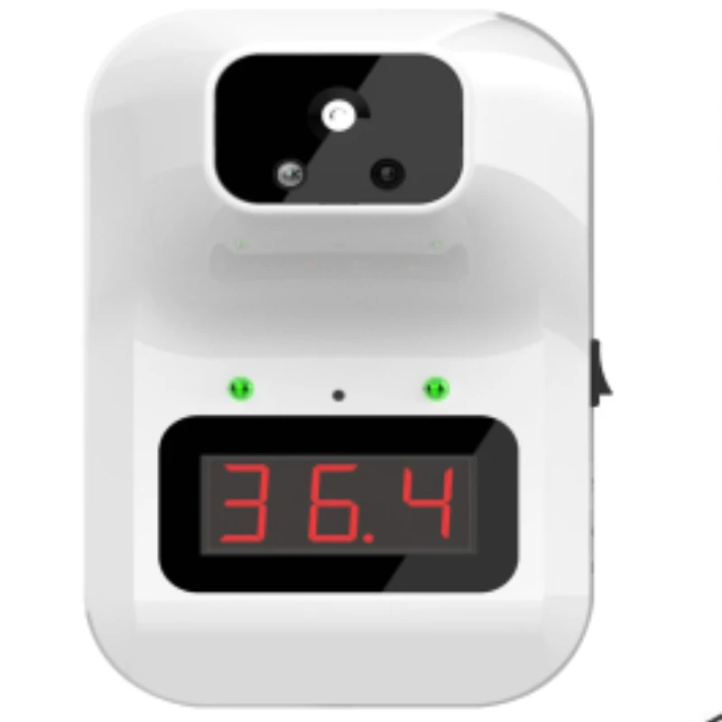 Non-touch Automatic Sensing Hand Station With Thermometer With Spray Pump Inside For Each