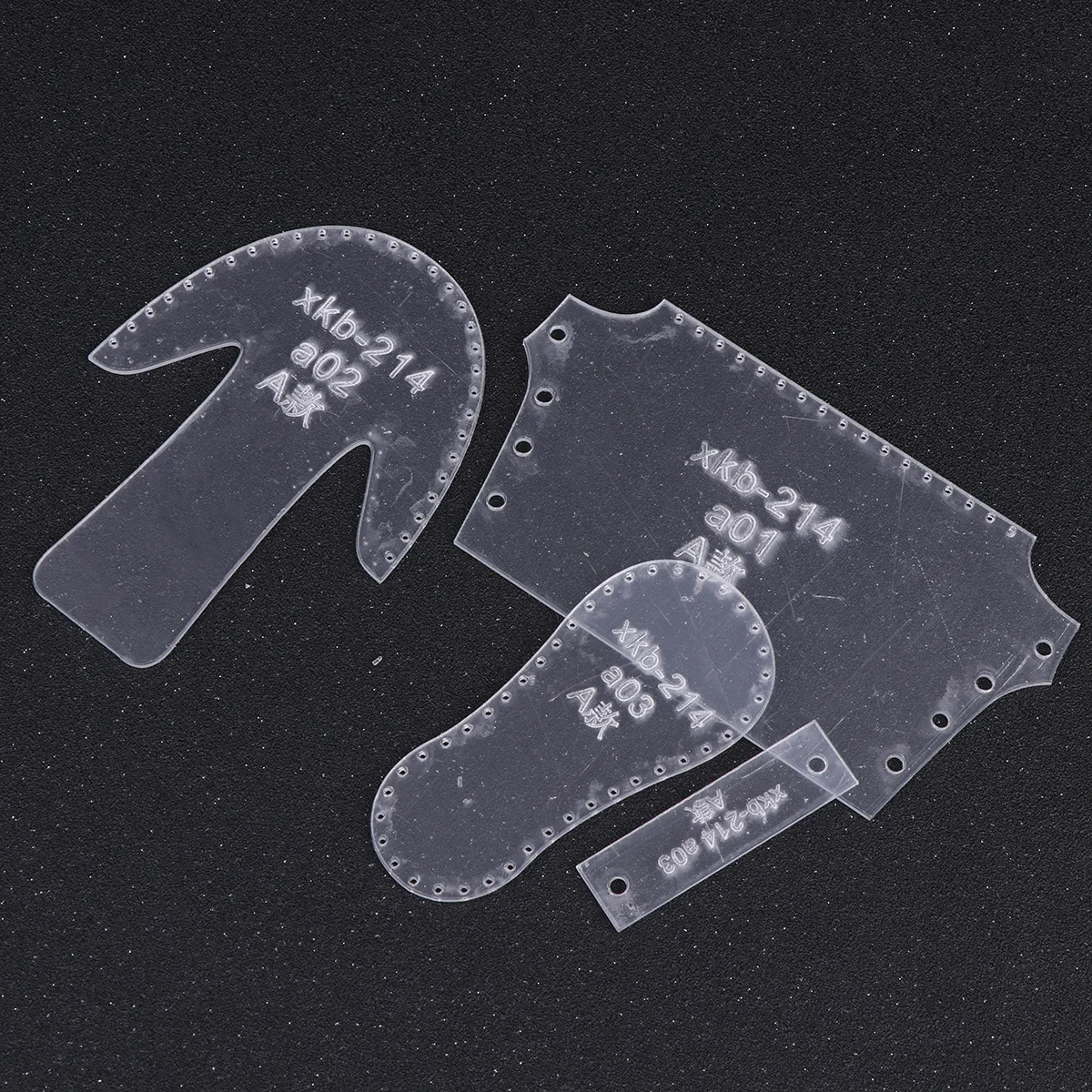 1Set DIY Boots Pendants Template Acrylic Cut Pattern Kit Highest Long Term Design Stress for Creative Projects