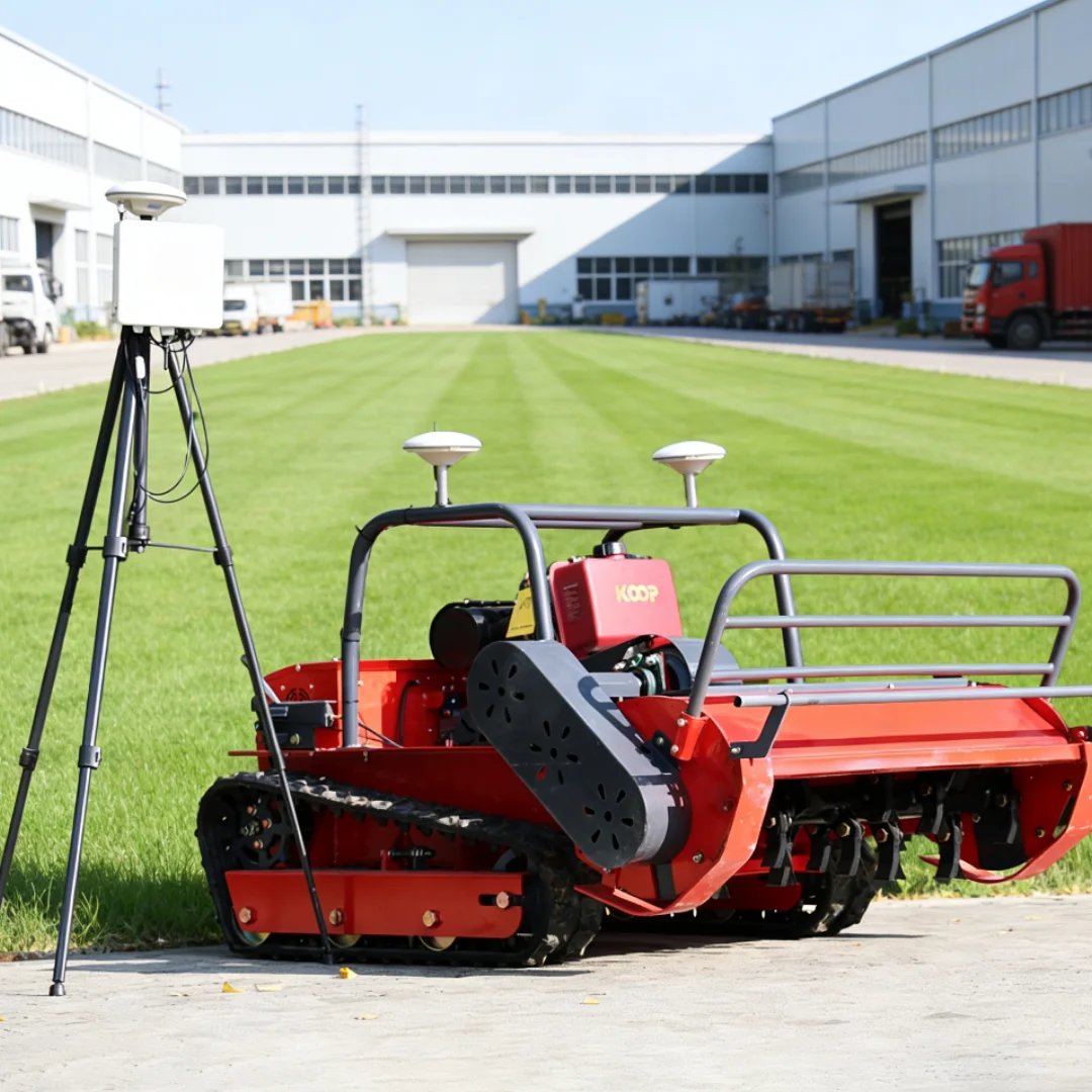 

Customized robot remote control shrub lawn mower intelligent lawn mower weed trimmer mini zero rotation lawn mower