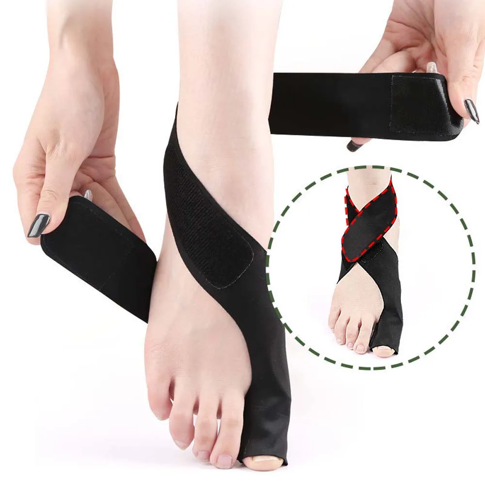 Toe Valgus Protector, tala Toe, apoio conjunto, correção do pé, ferramentas de cuidados com os pés, artrite