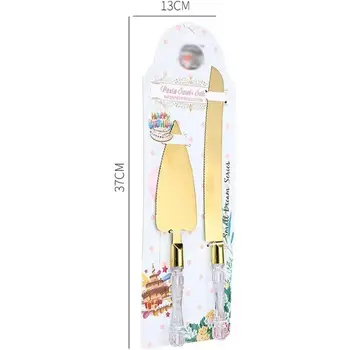 8 best sales Wedding cake cutting set - №8