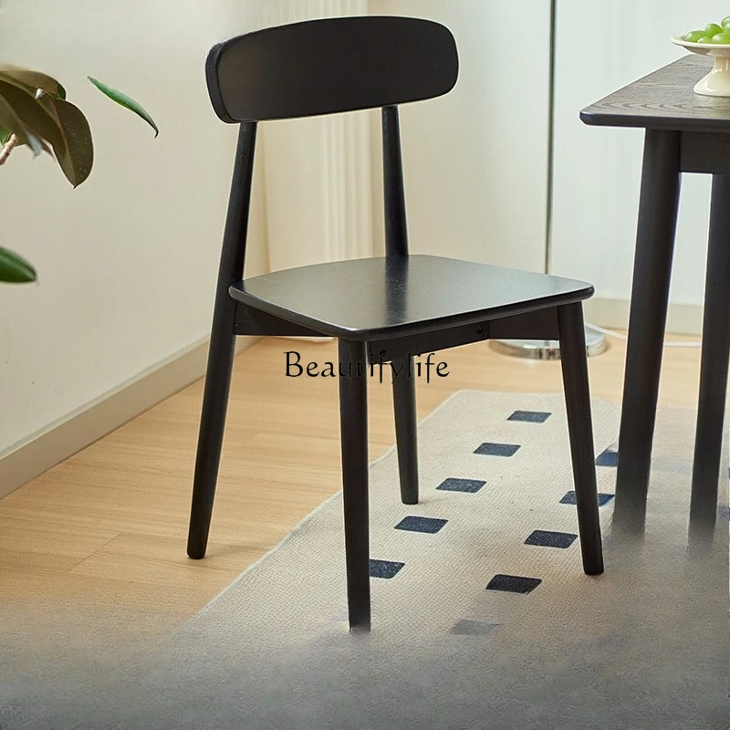 

Solid Wood Chair Home Durable Desk Back Chair