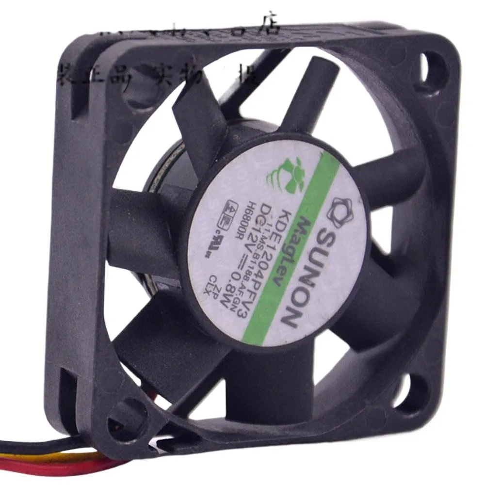 

1pcs For Sunon KDE1204PFV3 40mm 4CM 4010 40x40x10MM DC 12V 0.8W Server Inverter Quiet Mini Micro Cooling Fan
