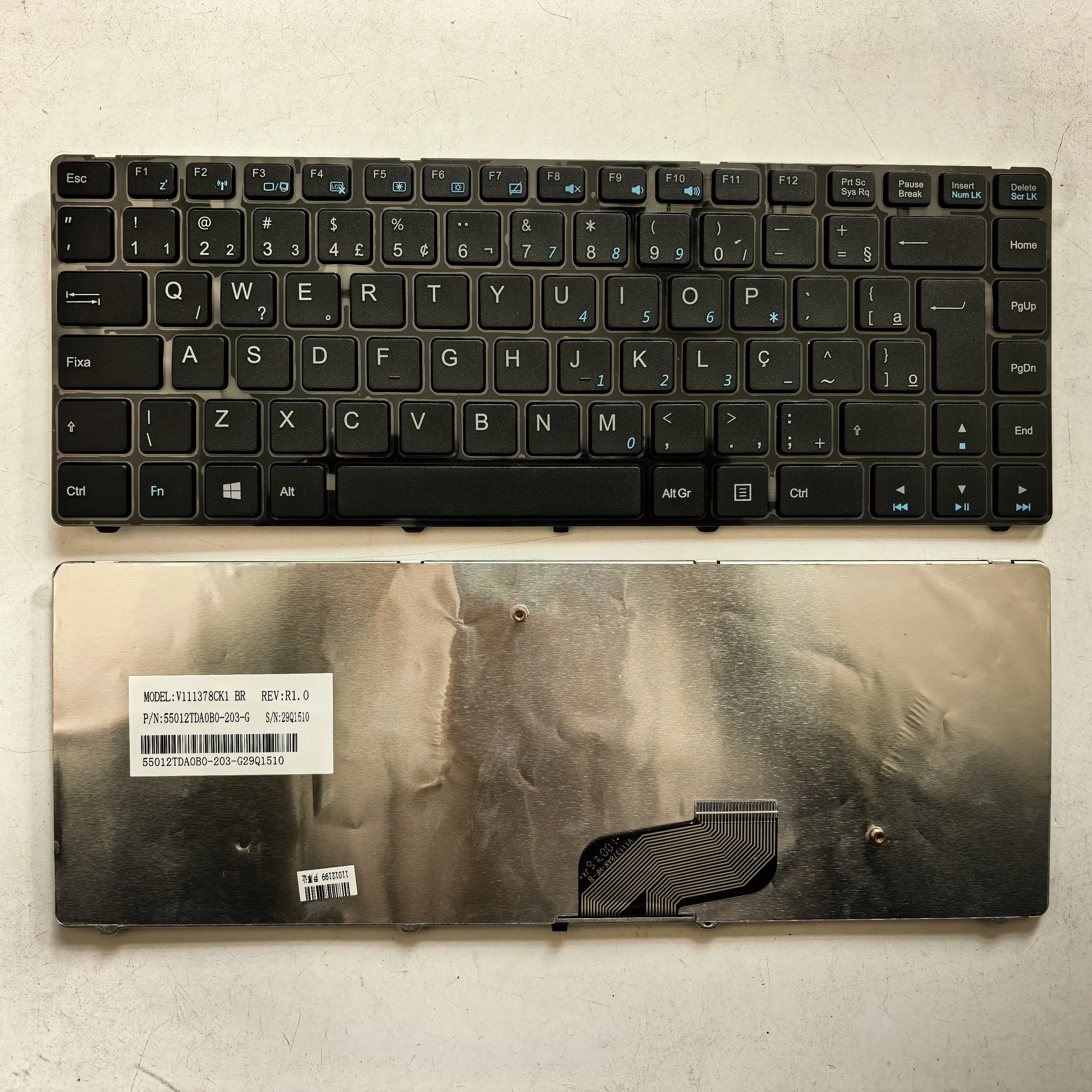 

BR layout new laptop keyboard for Haier 7G-3 V111378CK1