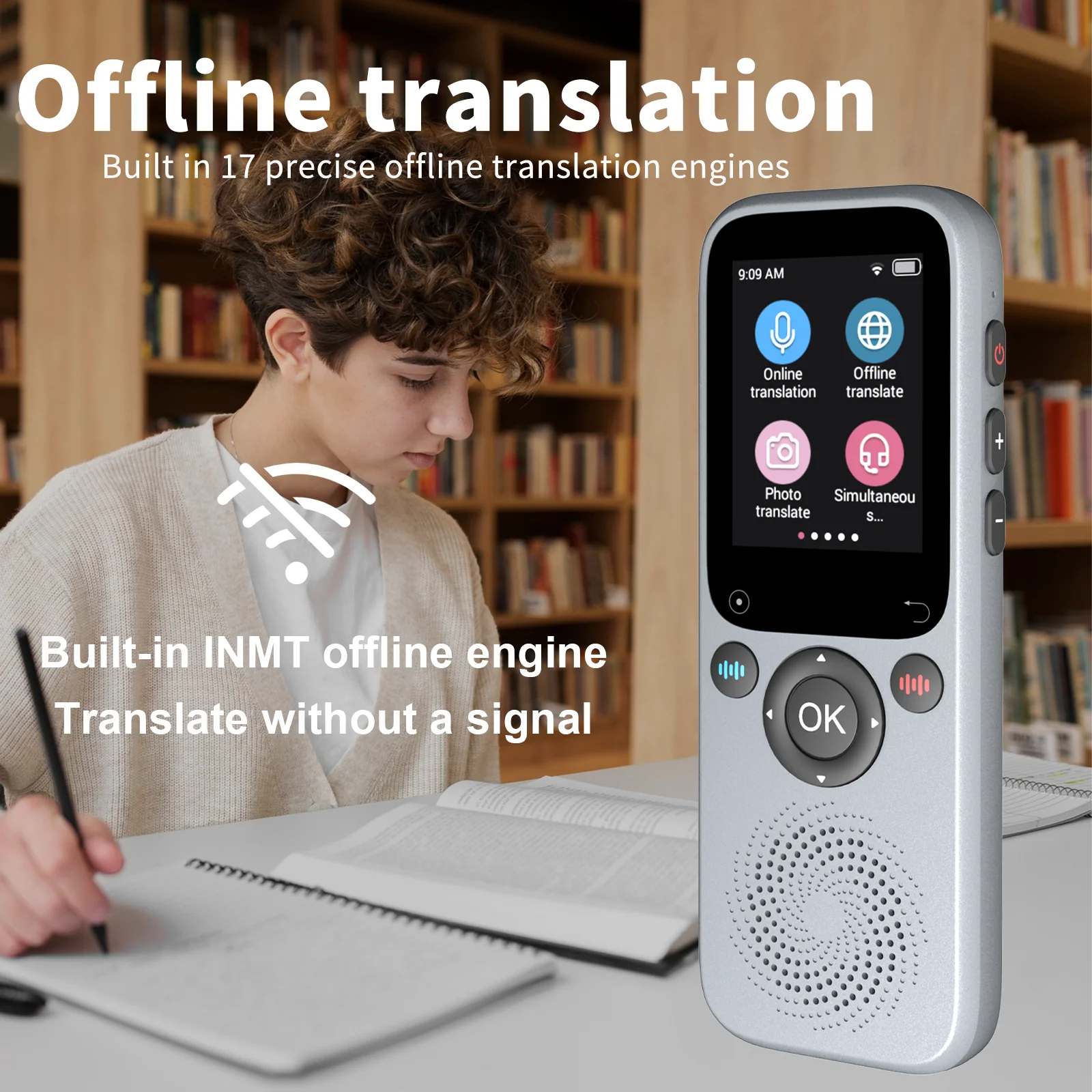 Устройство для перевода голоса в реальном времени с искусственным интеллектом 138-чат перевода языка GPT Устройство для перевода языка в автономном режиме Бизнес-перевод