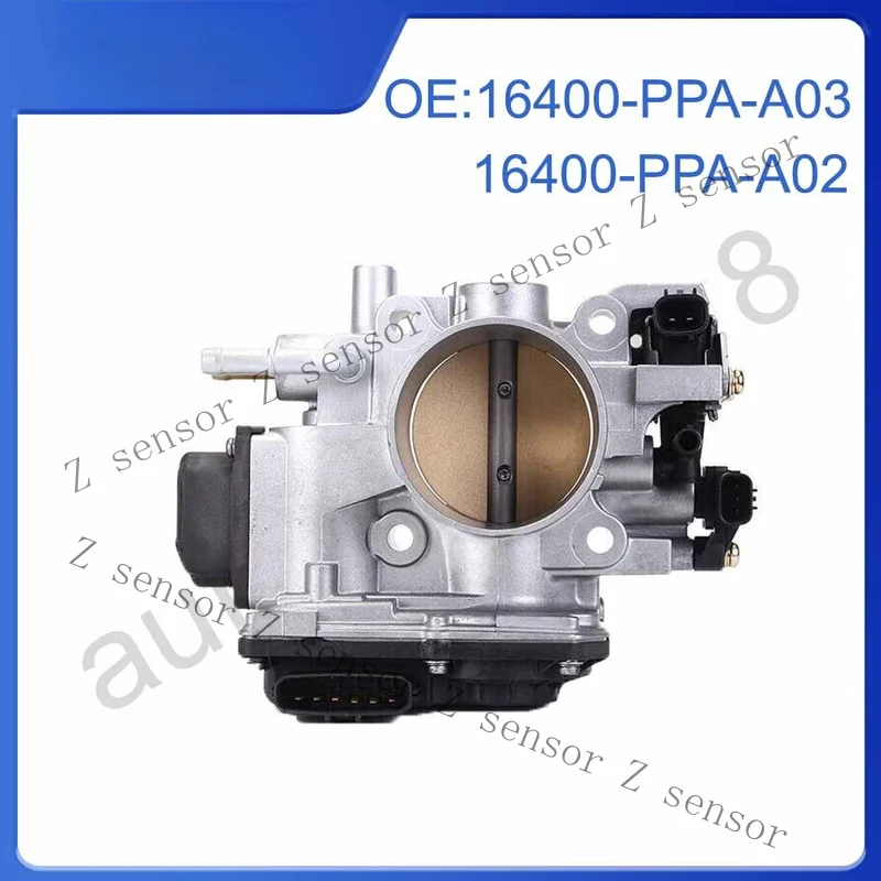 RRR+Throttle Body Fit For Honda CR-V 2.4L 2005-2006 16400-PPA-A03 16400-PPA-A02