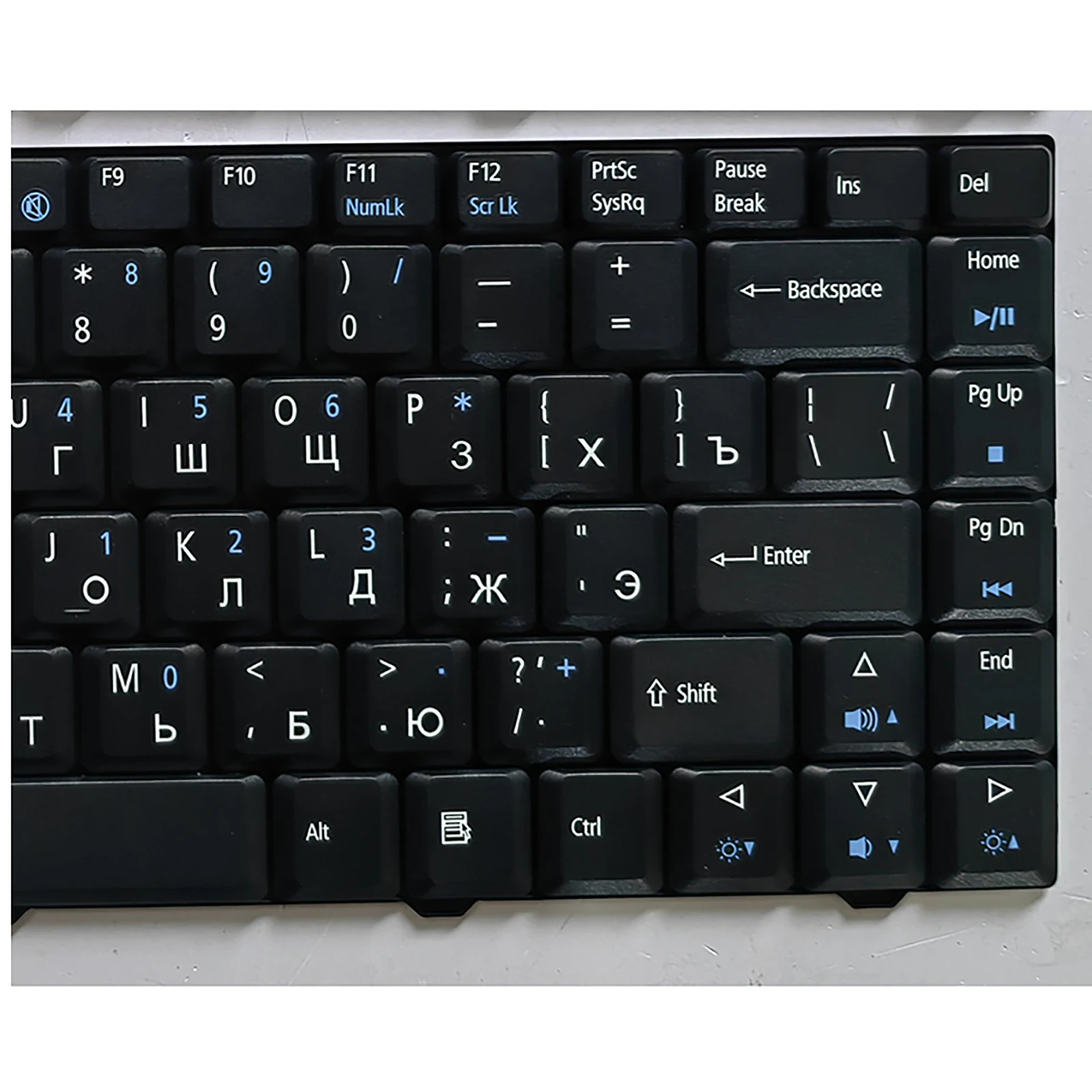 Laptop Keyboard for Acer eMachines D720 D725 D520 D525 E520 E720 RU No Backlit Black