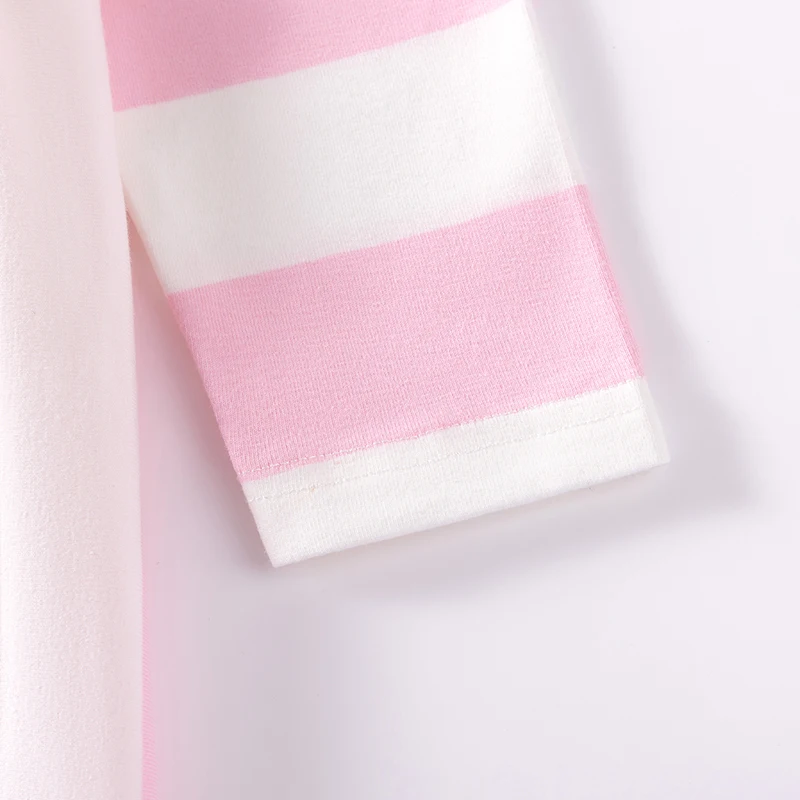 ملابس أطفال من Little maven، فستان بأكمام طويلة، فستان بناتي لطيف على شكل أرانب كرتونية، أزياء قطنية للخريف #5