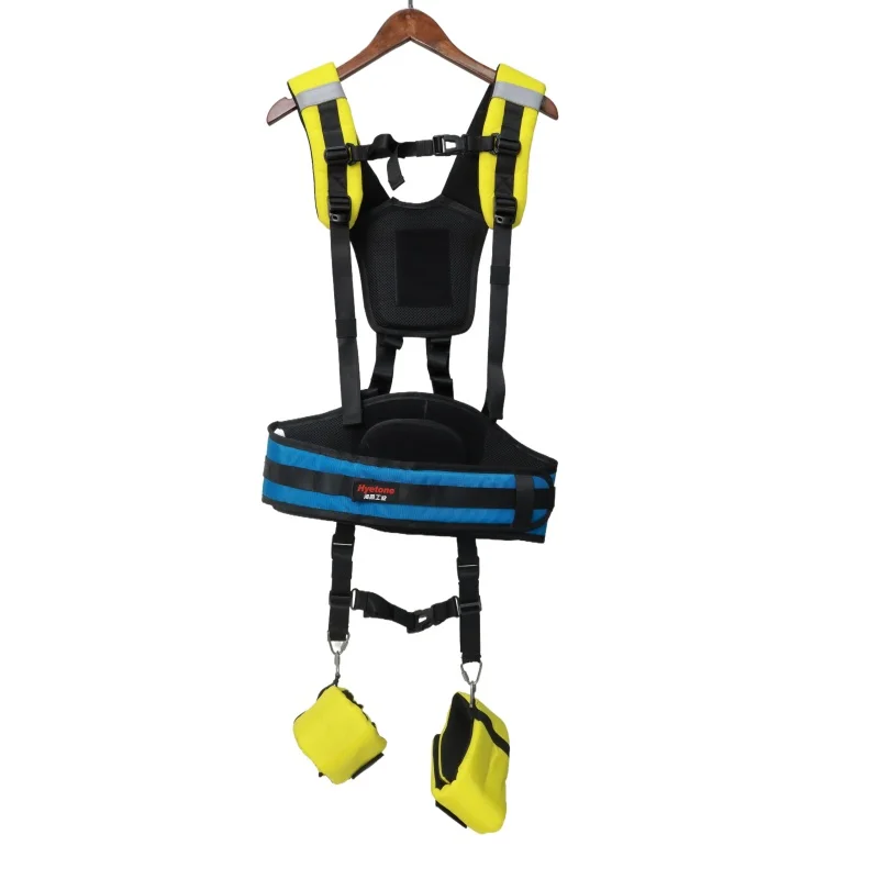 الهيكل الخارجي السلبي المرن مع توتر أشرطة الشد لحماية العضلات البشرية توفر المساعدة