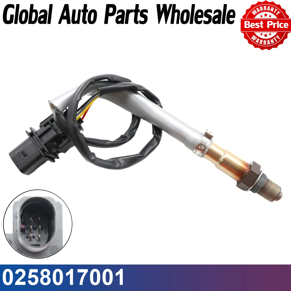 Car 0258017001 Oxygen O2 Lambda Sensor For Hyundai ACCENT i30 i40 VELOSTER For Kia pro CEE'D RIO Soul 1.6L 2010-2017