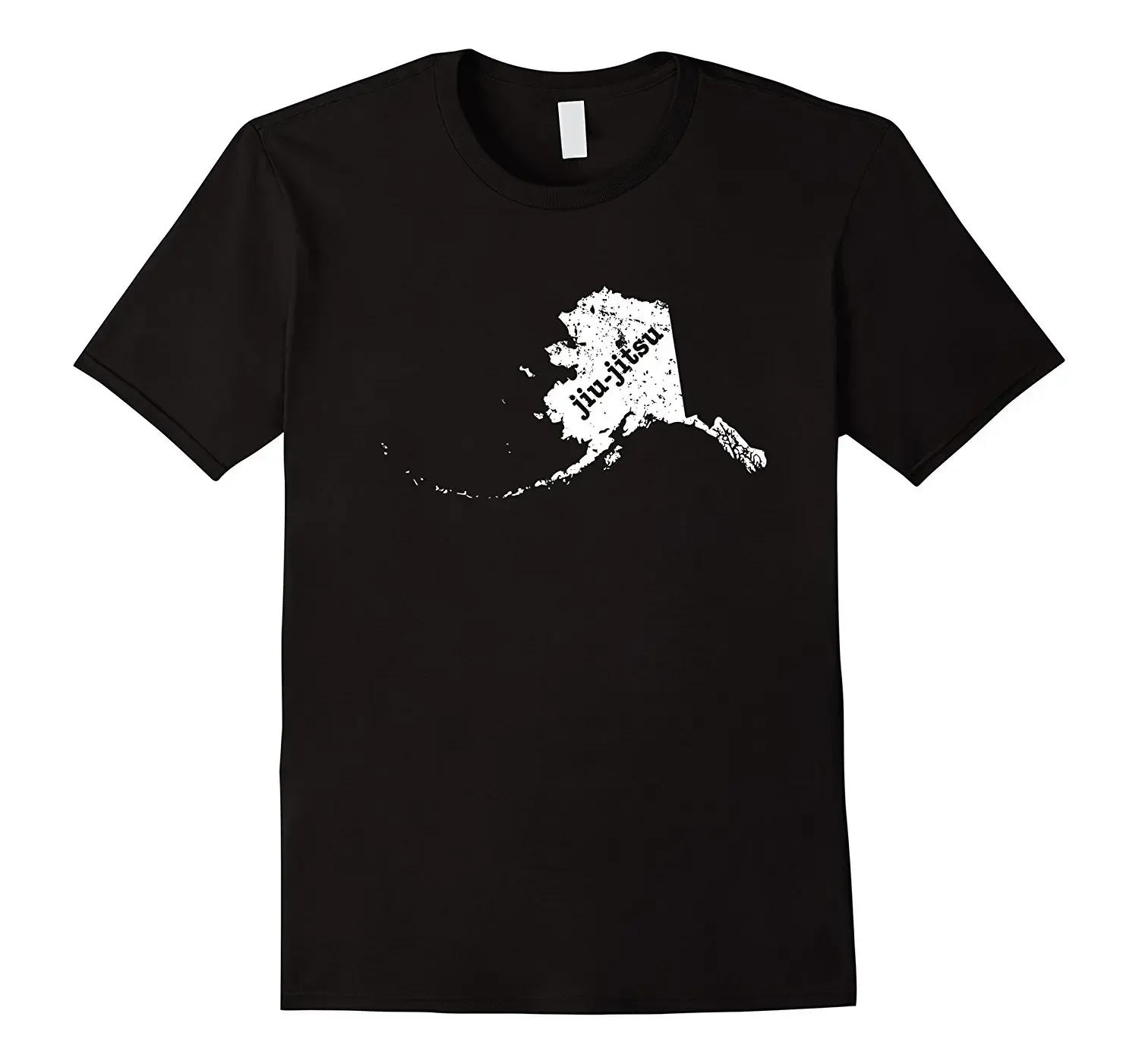 Short Sleeve Cool Casual Jiu Jitsu Tee Shirts Alaska Jujutsu Grappling Newaza Shirt O-Neck T Shirt Men