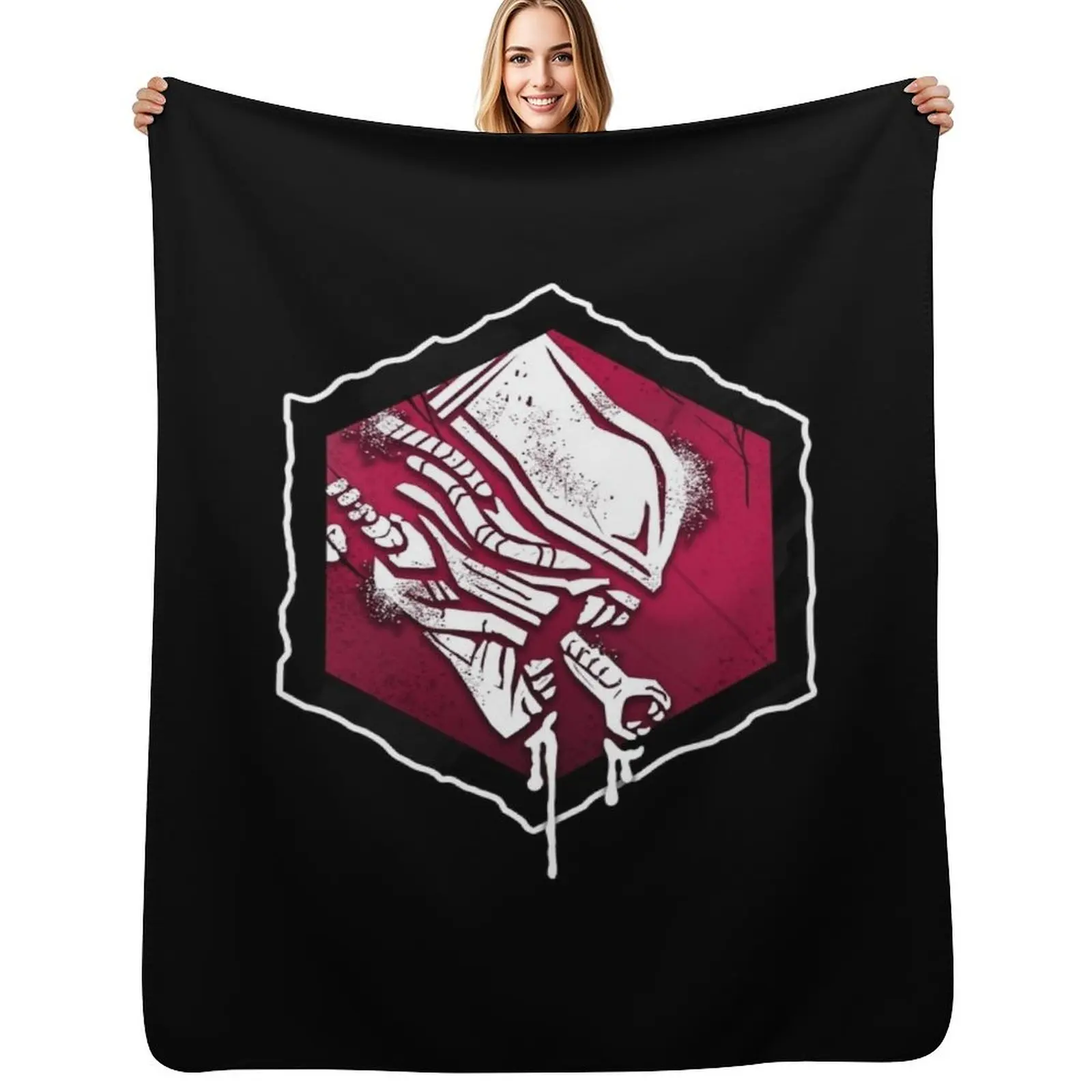 

The Xenomorph DBD Throw Blanket Luxury Thicken Heavy Thermals For Travel wednesday Blankets