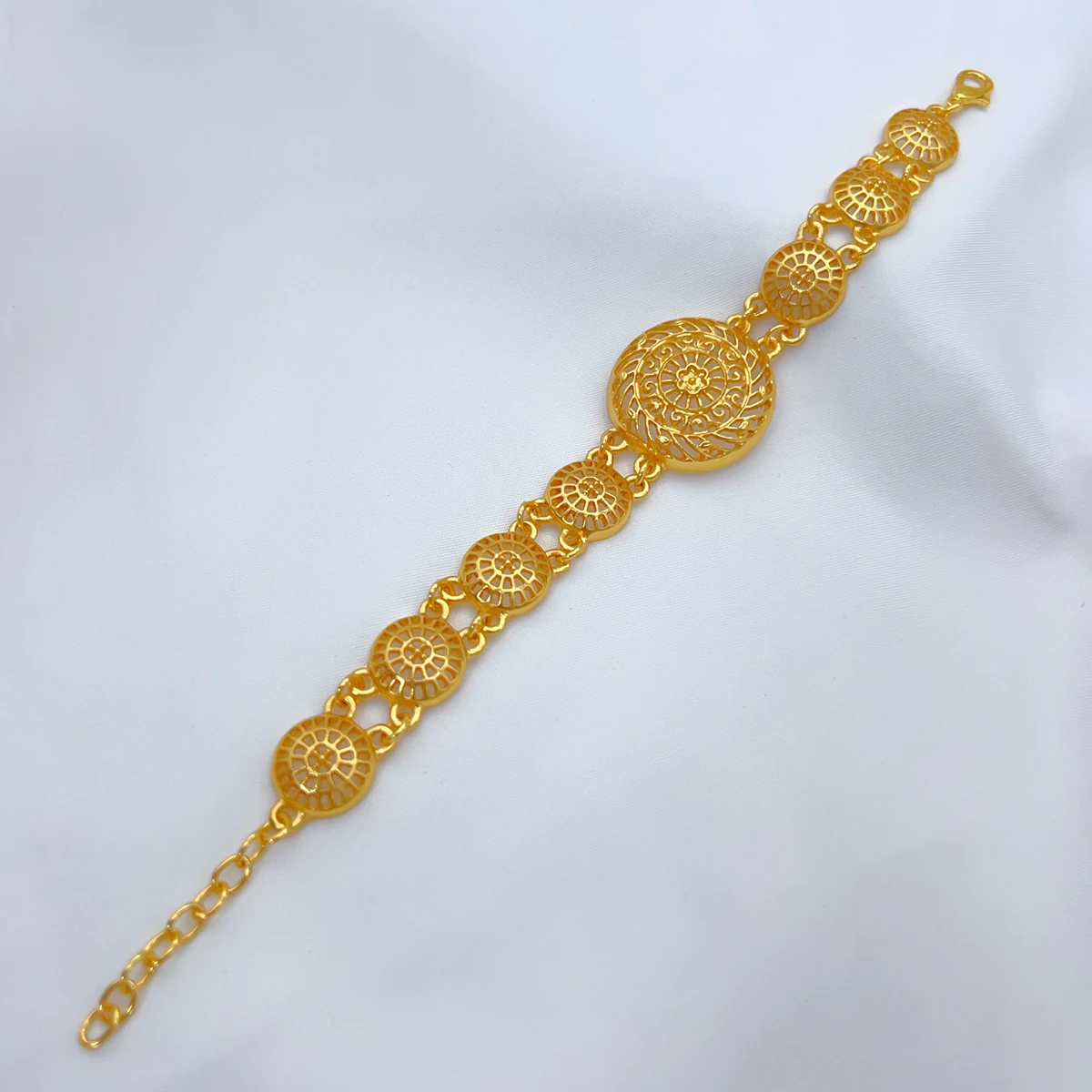 ANIID Indian 24K Gold Color Long Necklace Set Nigerian Party Bridal Wedding Ethiopian Luxury Dubai Jewelry Wholesale New Gifts