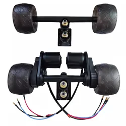 Kit d'alimentation de scooter électrique à quatre roues télécommandées, moteur à courroie, roues à double torsion, modification de voiture, planche à roulettes électrique, 6374