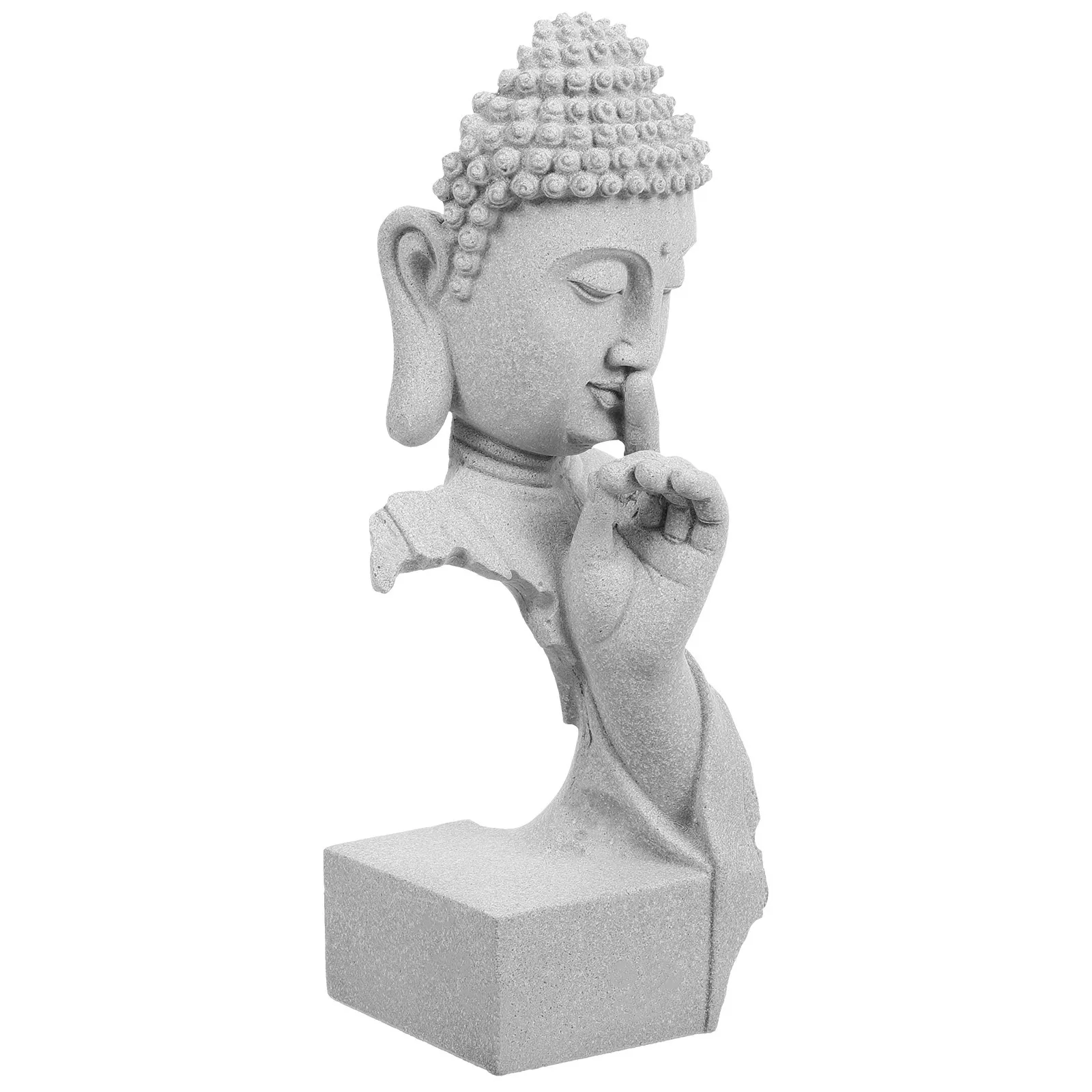 

Buddha Statue Aquarium Decoration Peaceful Meditation Fish Tank Ornament Landscape Sculpture Sacred Retro Decor