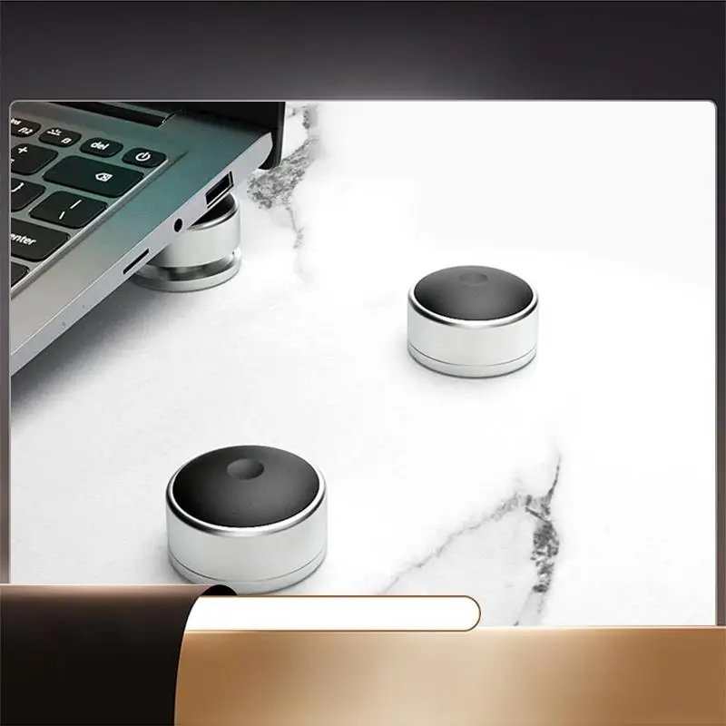 

1 Pair Laptop Stand Portable Keyboard Heighten Support Foot Pad Adjustable Antiskid Holder Portable Support Pad-X64A