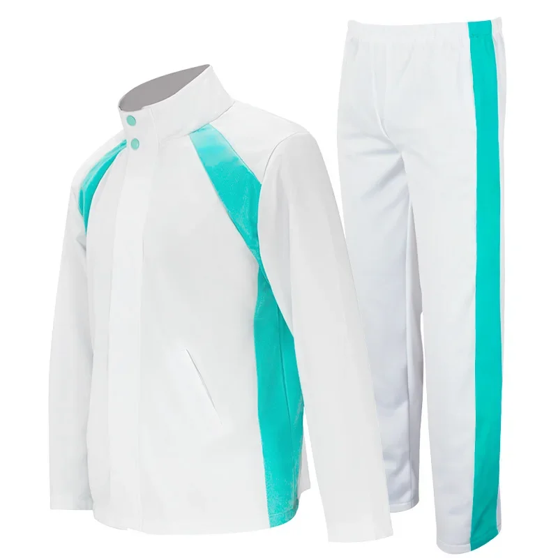¡Anime Haikyuu Cosplay disfraces Nekoma voleibol Jersey chaqueta Haikyuu! Karasuno Aoba Johsai MSBY Iwajima Uniforme Escolar #   1 #