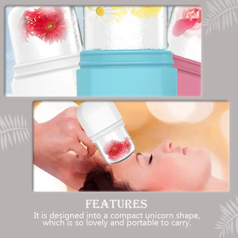 

Unicorn Shape Silicone Face Skin Ice Massager Mold for Redness Repair Fine Line Fade Facial Beauty Massage Tool