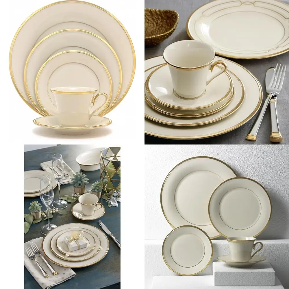 

Набор столовой посуды цвета слоновой кости Lenox Eternal из 5 предметов