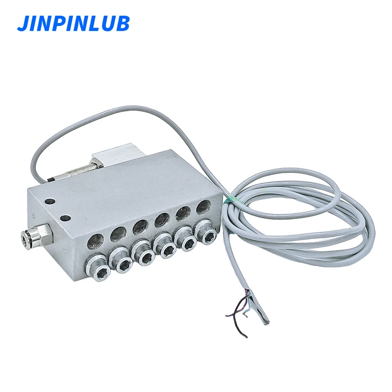 JINPINLUB JSVB-12 Single-Piece Progressive Metering Device Single Block divider With Sensor for Construction mining