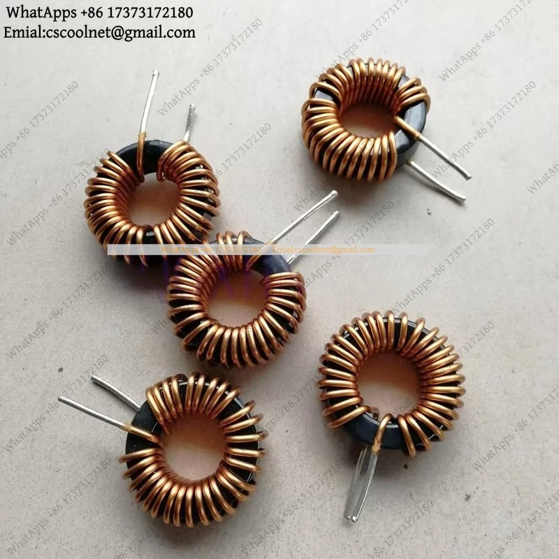 ZVS Induction Heating Coil 40mm OD 100uH Iron Silicon Aluminum Magnetic Ring 50A 1.8mm Electronic Component