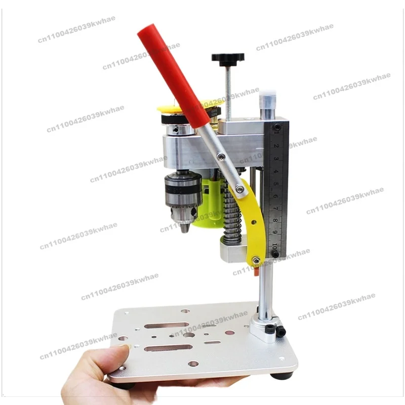 Miniature Mini Bench Drill, Desktop DIY Precision Mobile Phone Watch Repair Bench Drill,