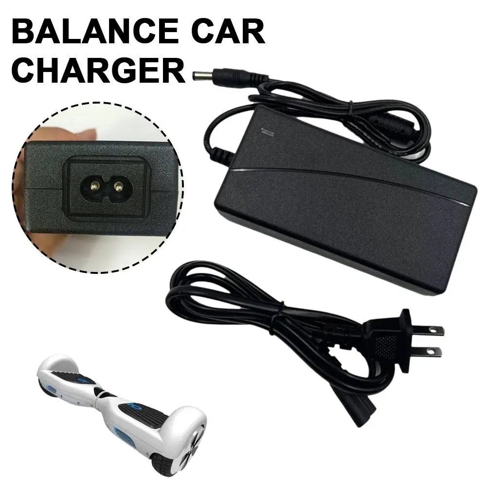 Intelligence Lithium Li-ion Battery Charger 42V 2A Hoverboard Charger  for Self‑balancing Scooter Battery Power Charging Adapter