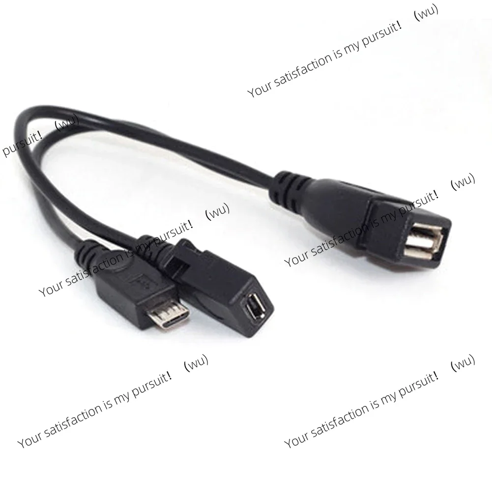 1 to 2 Usb ports end point adapter Micro Usb to Usb 2.0 OTG cable for Fire TVs, Fire Sticks, Tablet PCs