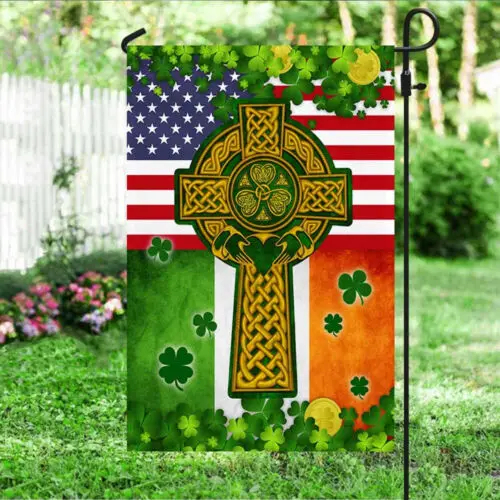 Irish Flag My Nation My Heritage Garden Flag - House Flag