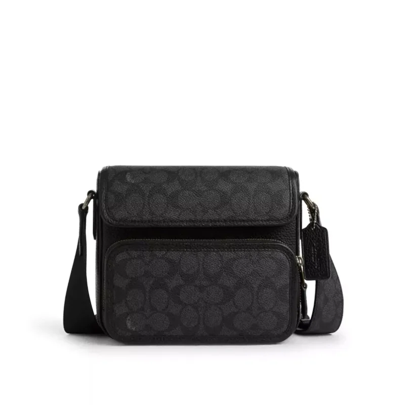 

COACH Sullivan Flap Crossbody Bag In Signature Canvas CZ396