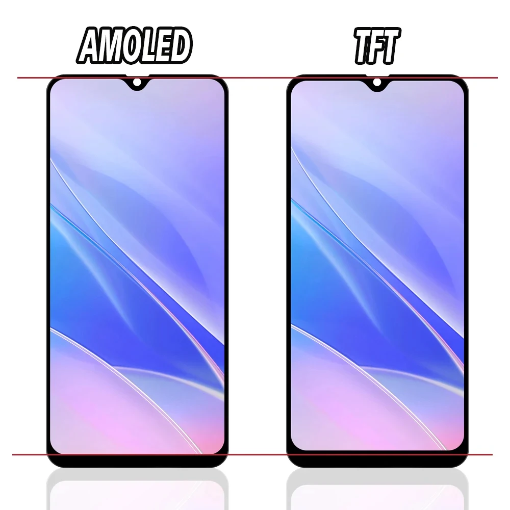 Tela de toque lcd super amoled com moldura para samsung galaxy m21 2020, m215, sm-m215f/ds, digitalizador