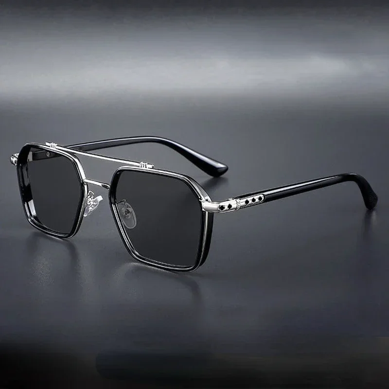 Trendy Anti-UV Sunglasses Men'S Simple Day Night Driver Sun Glasses Women Fashion Vintage Eyewear Shades UV400 Protection