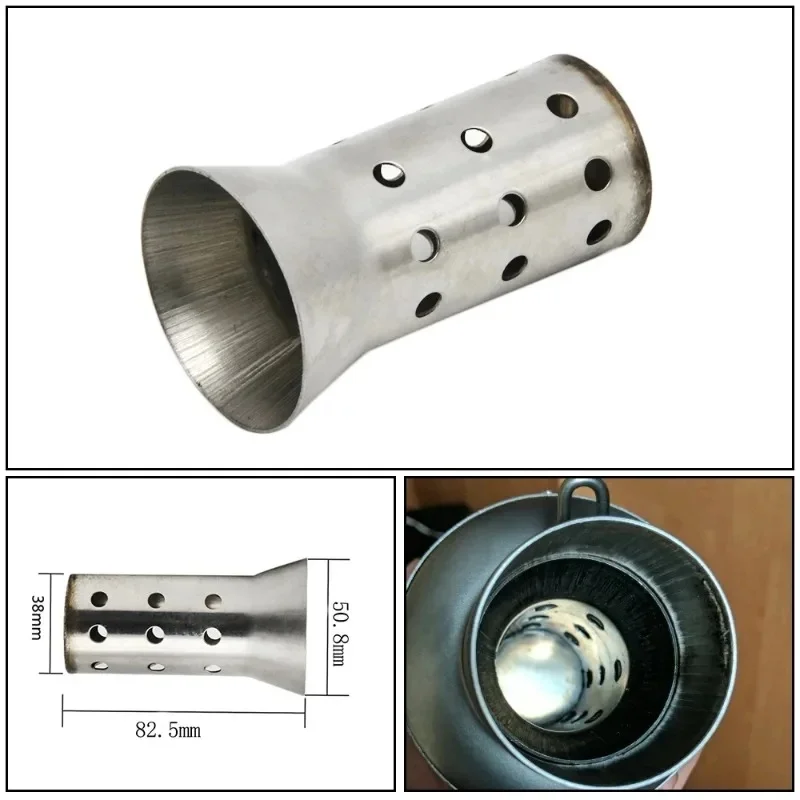 51mm Stainless Steel Exhaust DB Killer Insert Baffle for Kawasaki Z650 ER6N Z1000SX Ninja 300 EX300 Z300 Motorcycle Accessory