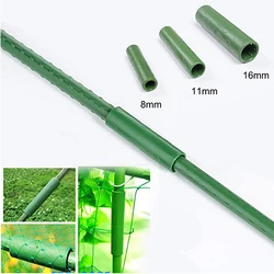 30 pçs plástico planta de jardinagem suporte estacas conector diy estufa planta quadro conexão extensão acessórios