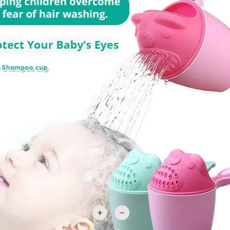 

Baby Shampoo Rinse Cup Hair Washing Rinser Bath Water Scoop for Newborn Infant Shower Supplies