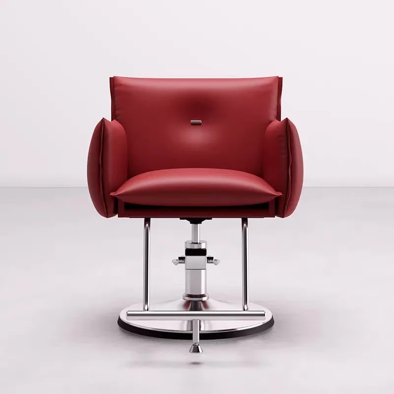 Modern Simplicity Fashion Trend Design Hairdressing Chair Advanced Creativity Rotation Lift Fall Comfort Hair Cutting Chair