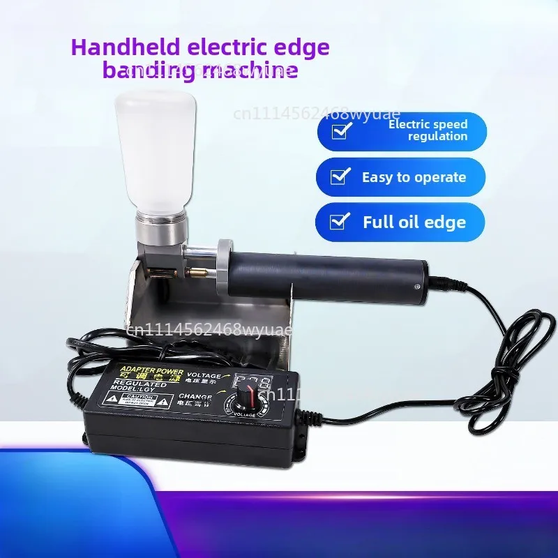 AC 100-240V 120W  Handheld Oil Edger Electric Leather Edge Oil Box Manual Finished Leather Products Side Oil Tool