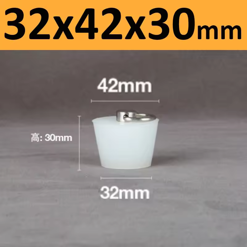 Conical Silicone Plugs With D Ring Waterproof Sealing Cover High Temp Hole Stopper For Bottle/Fish Tank/Barrel - Image 45