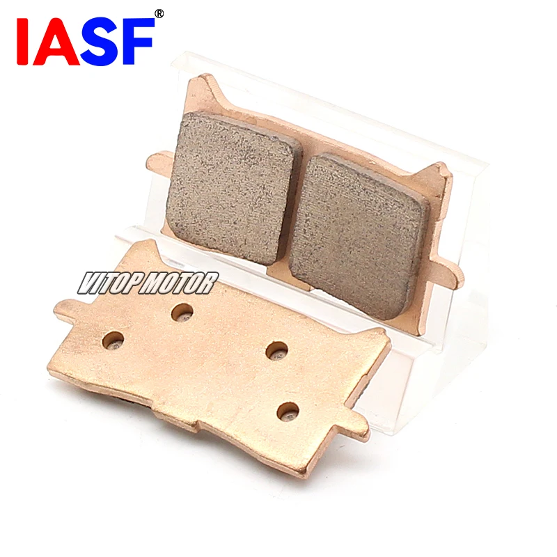 Fits for Honda ADV 750 X-ADV 2017-2023 CBR650R CB650R 2019-2023 FORZA 750 2021-2023 Motorcycle Front Brake Pads Copper Sintering