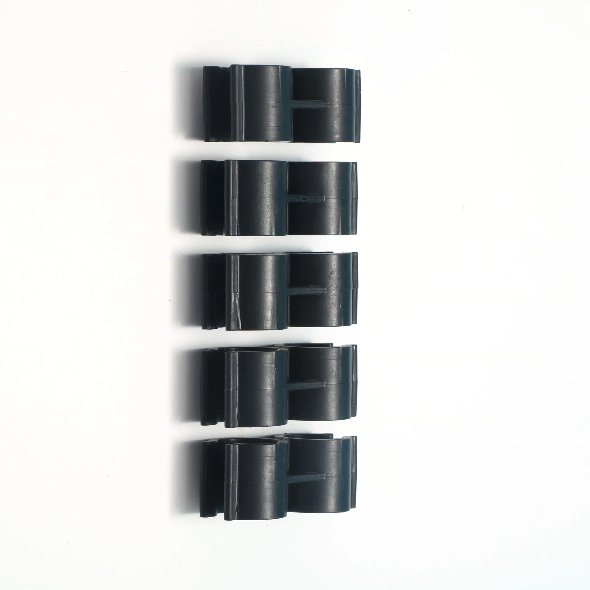 1-15Pcs 24mm Double PVC Pipe Clamp Connector Aquarium Fish Tank Fitting Agricultural Irrigation Garden Water Pipe Support