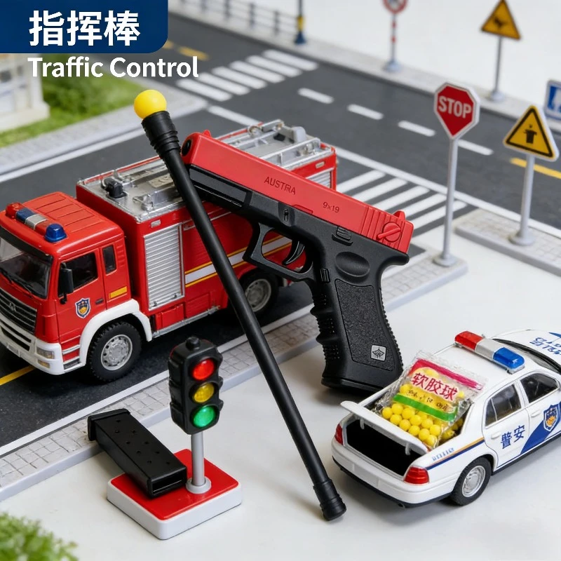 

G17 Manual Soft Bullet Air Gun Toy Gun High Quality Lower Magazine Laser Outdoor Sports Game Children Gift